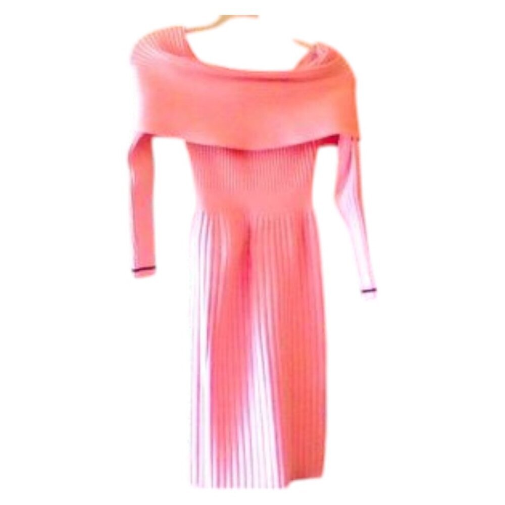 LIKE NEW! MILLY Dress Bush & Wine, Sz S